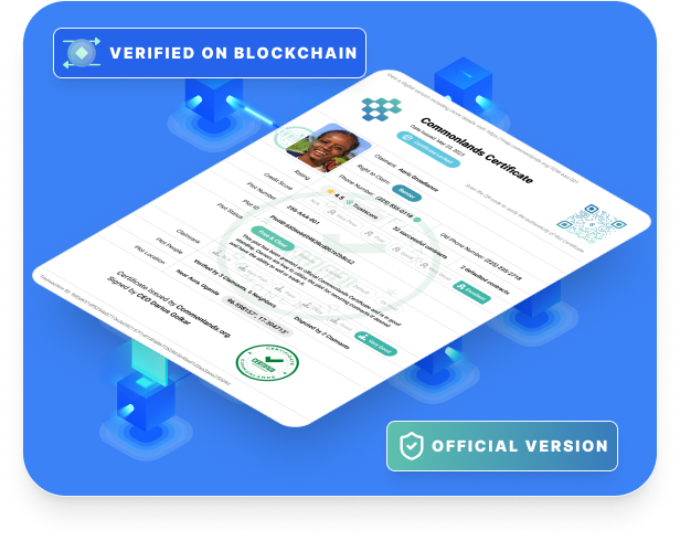 NGOs or governments verify those claims